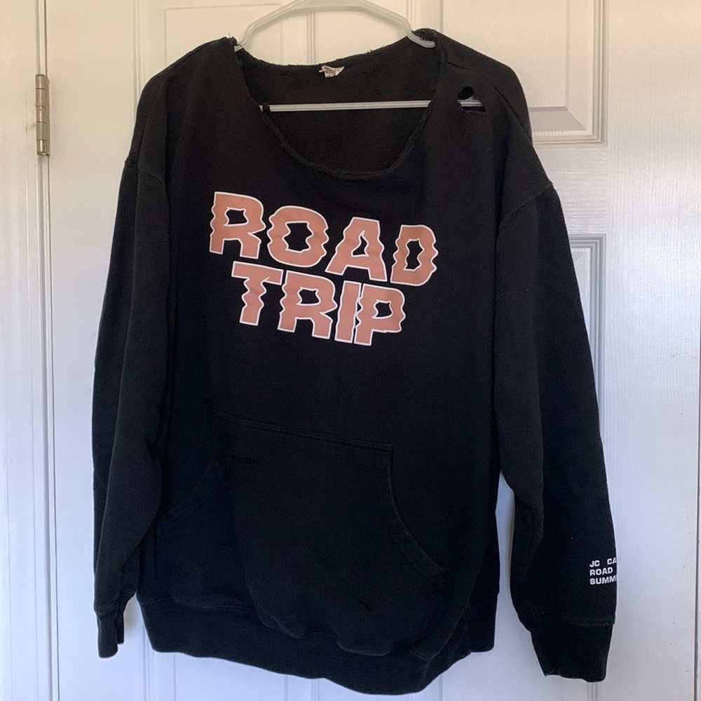Jc Caylen Personalized “Road Trip” Tour 2018 Pull Over Sweater